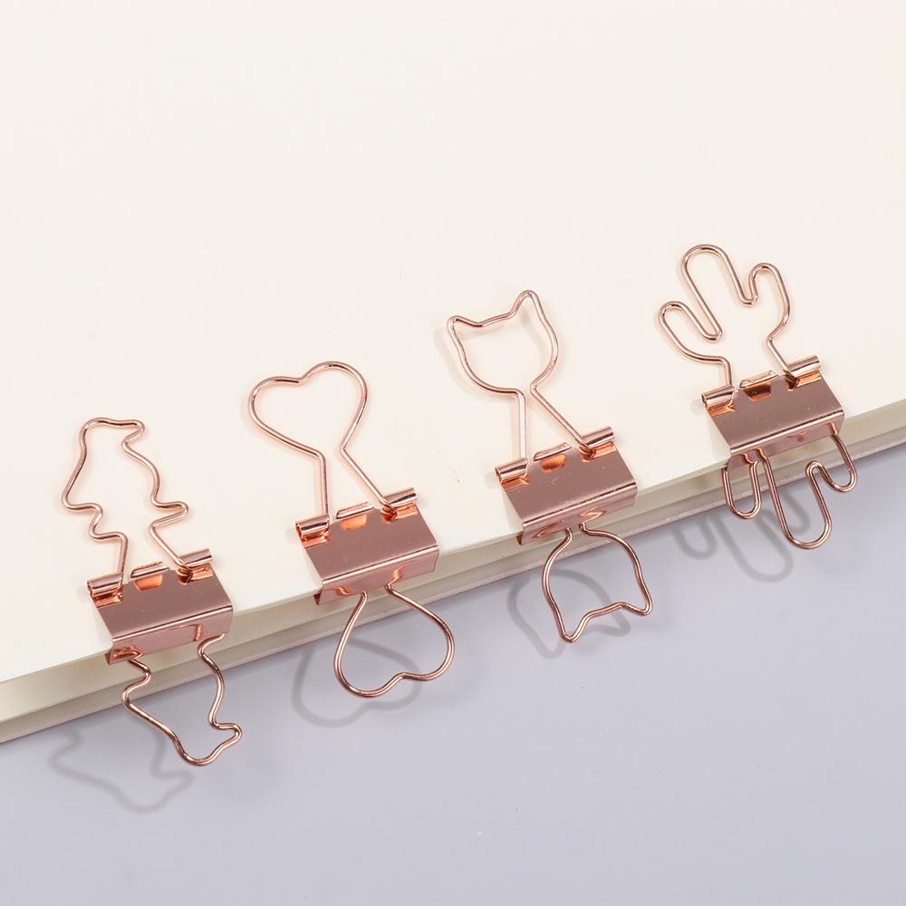 PISTA Bộ 10 Kẹp Giấy Kim Loại Chất Lượng Cao Tiện Lợi Dễ Sử Dụng