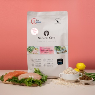 Hạt hữu cơ đa đạm natural core eco c1/ kitten cho mèo 5kg