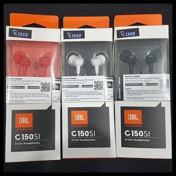 Tai Nghe Nhét Tai Jbl C150Si Có Mic Màu Đen C100Si