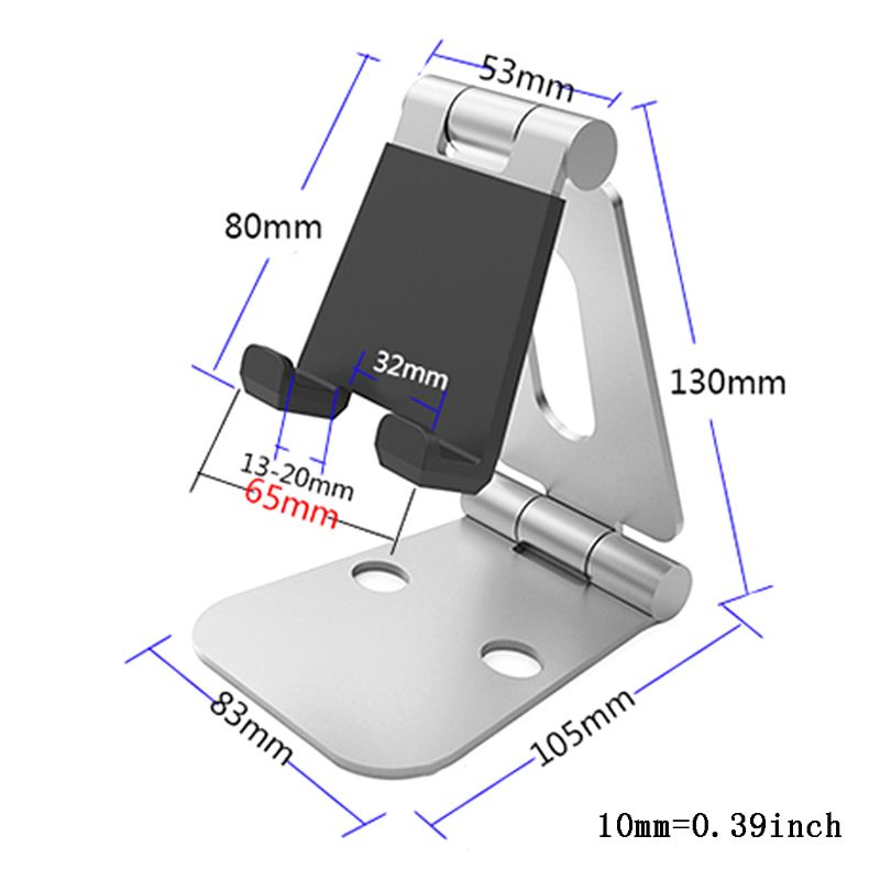 Giá Đỡ Điện Thoại / Máy Tính Bảng Bằng PC Thiết Kế Gấp Gọn Để Bàn Tiện Lợi