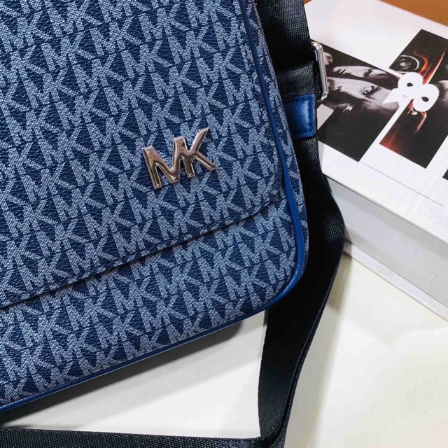 Túi đeo chéo nam xanh