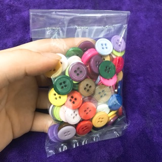 Nút 4 lỗ trơn combo bịch 120 nút