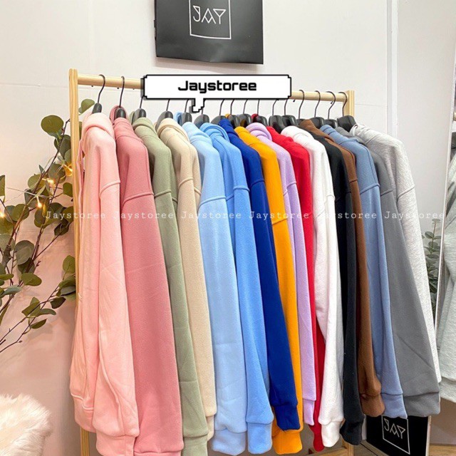 Áo Hoodie Trơn nỉ bông❤️/Nam nữ unisex/HOODIE TRƠN