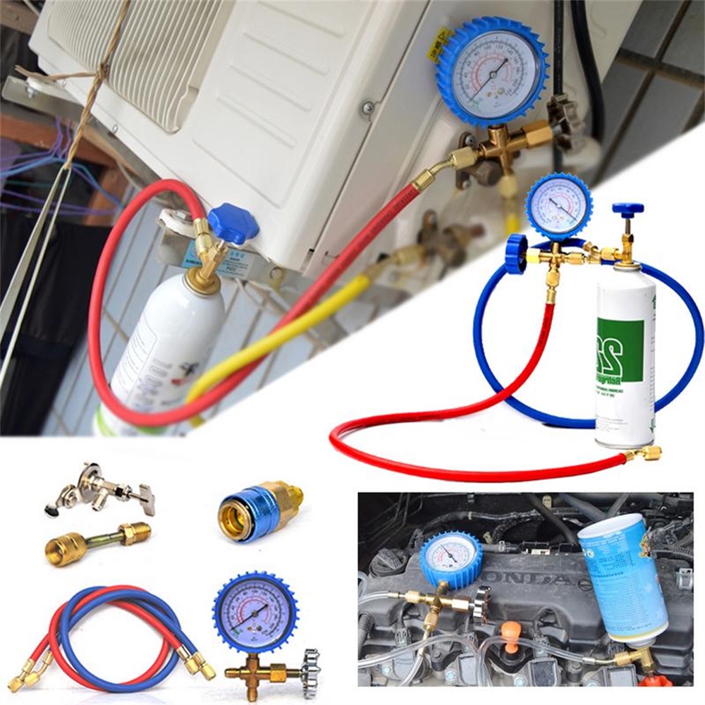Đồng hồ đo khí làm lạnh DIYMORE R22R134aR410a