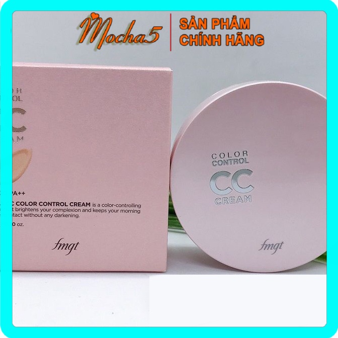 Kem nền CC cream The Face Shop Aura Color Control Cream TFS Spf30 PA++