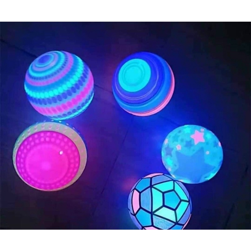 Bóng Thể Thao Phát Sáng Nhiều Màu Cho Bé Siêu Hot Trend Chất Liệu Silicol Cao Cấp
