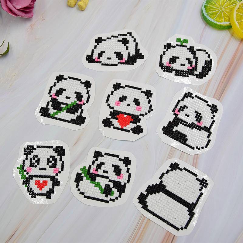 Bộ Tranh Đính Đá Tự Làm Trang Trí Độc Đáo Cho Bé