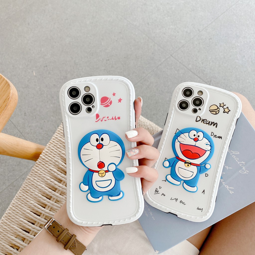 Ốp Lưng Tpu Hình Doraemon 3d Cho Iphone 12 Pro Max 11 Pro Max Xs Max Xr X 7 8 Plus Plus