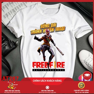 Áo Phông Nam Free Fire (Chất mịn mát)