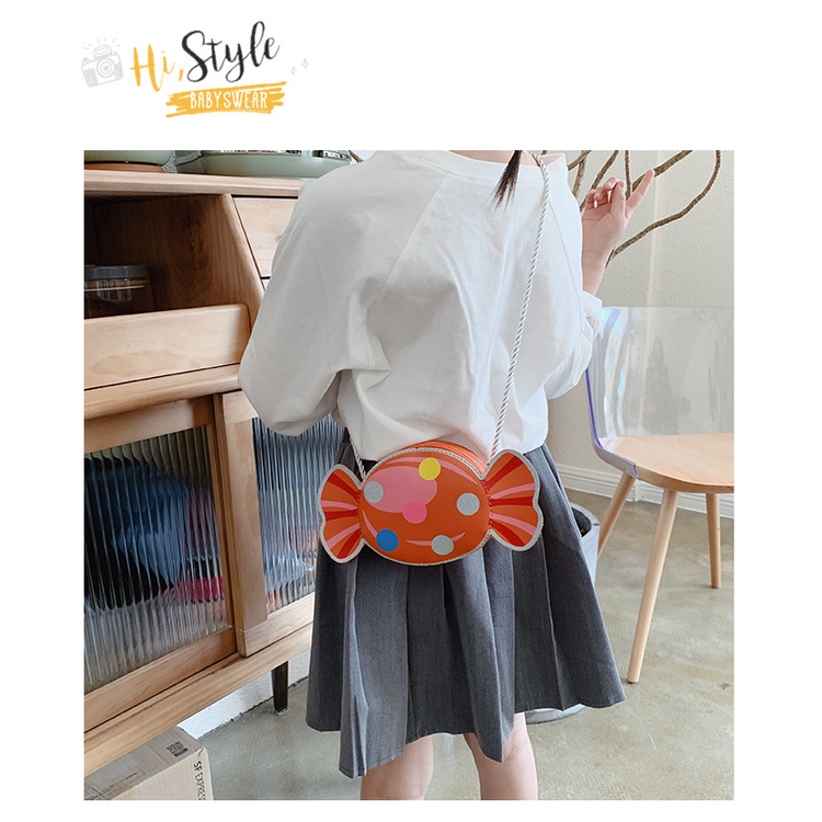 Túi Đeo Chéo Mini Kiểu Dáng Công Chúa Dễ Thương Cho Bé Gái