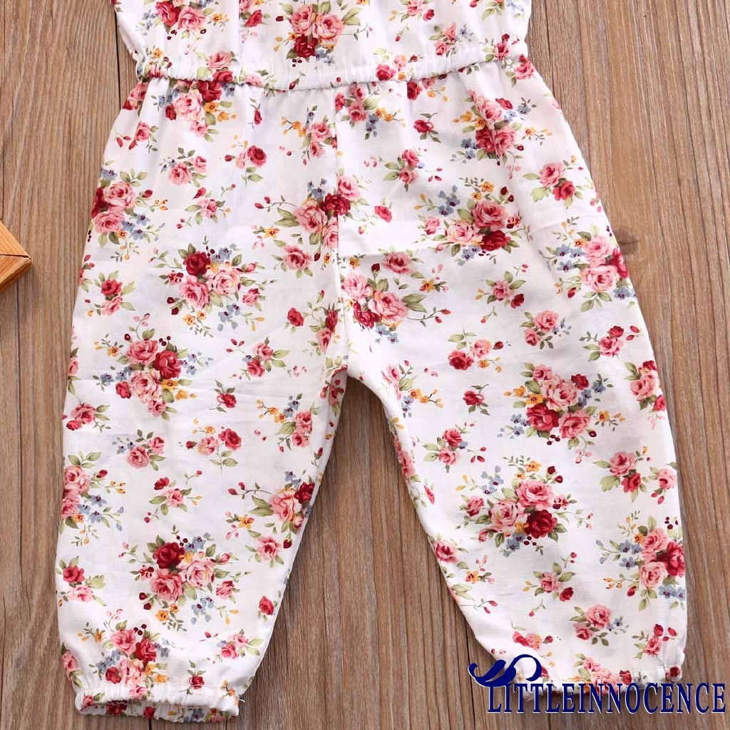 ❤XZQ-Newborn Baby Kids Girl Infant Romper Jumpsuit Bodysuit Cotton Clothes Outfit Set