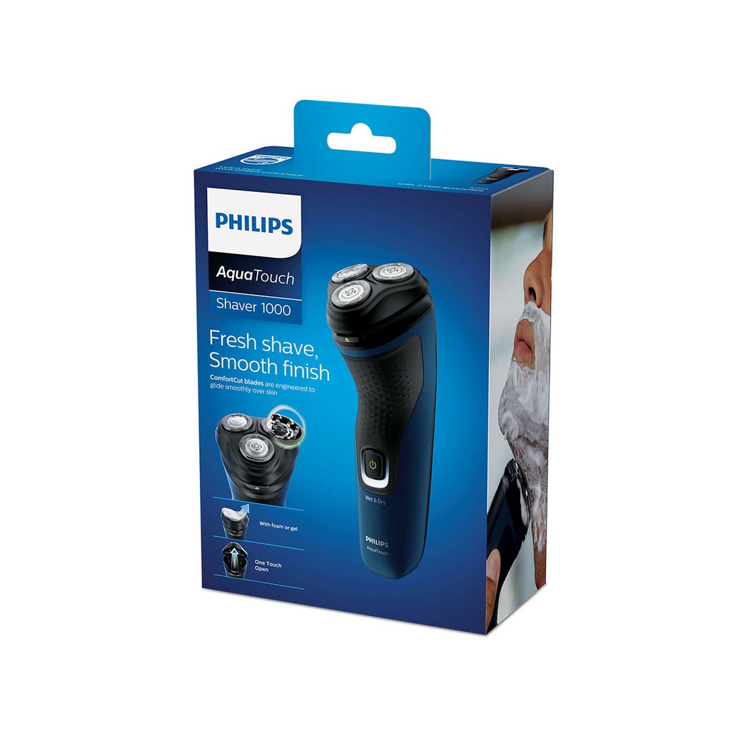 Máy cạo râu khô và ướt Philips S1121 - Chính hãng bảo hành 2 năm