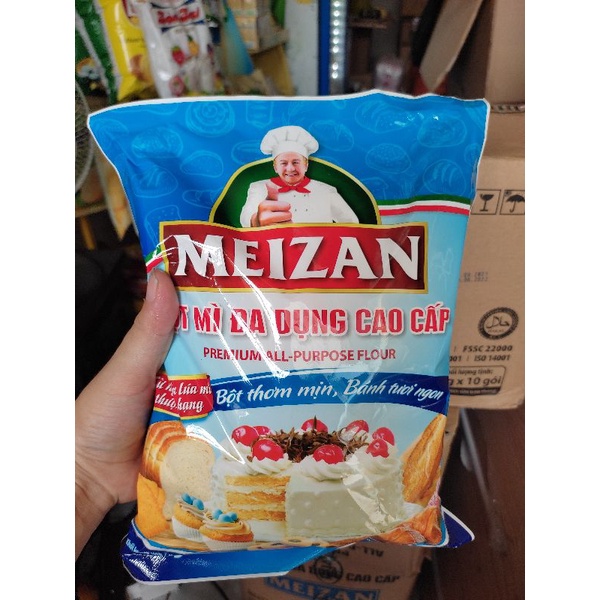 Thùng 10kg bột mì Meizan (1kg*10 gói)