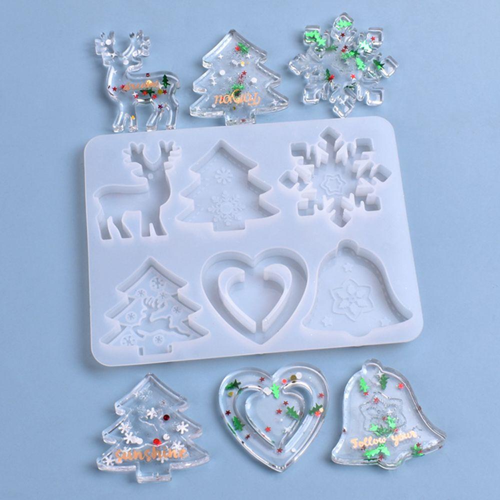 Khuôn Silicone Làm Mặt Trang Sức DIY