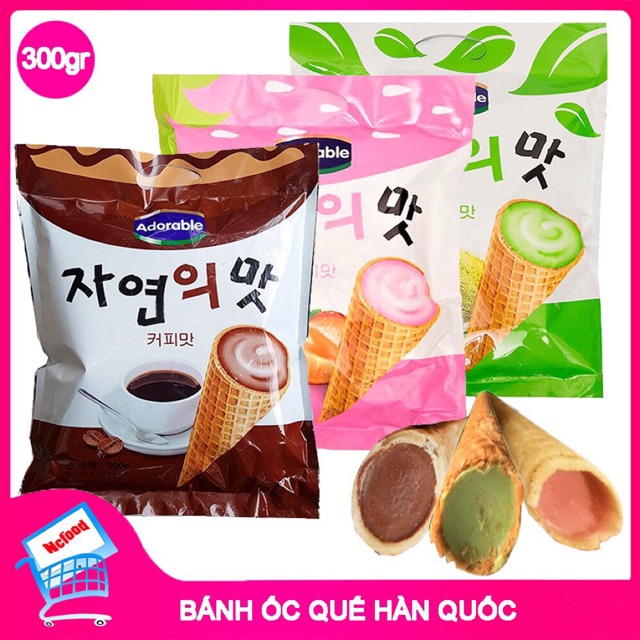 Bánh kem Ốc Quế Hàn Quốc 300G