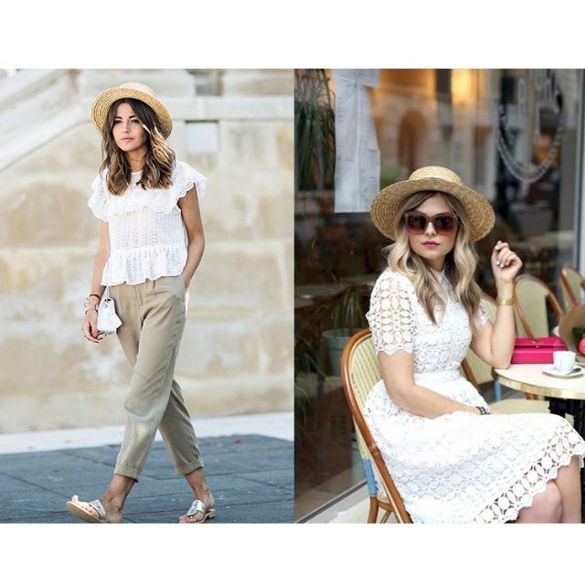 Mũ cói đi biển rộng vành gaucho cói buông siêu hot sành điệu