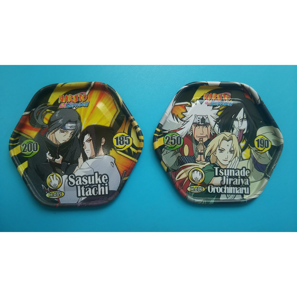 Thẻ sắt Toonies Naruto