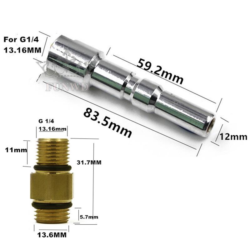 Đầu nối inox khối lượng nhẹ tháo lắp nhanh 200bar-2900PSI dùng cho bình xịt bọt tuyết rửa xe Nilfisk Kew Alto