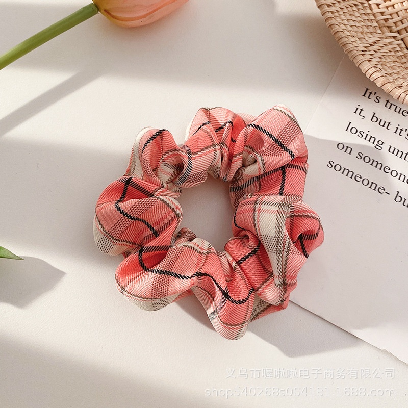 Dây buộc tóc vải scrunchies TOZZO cute dễ thương cho nữ phong cách hàn quốc siêu rẻ DV02