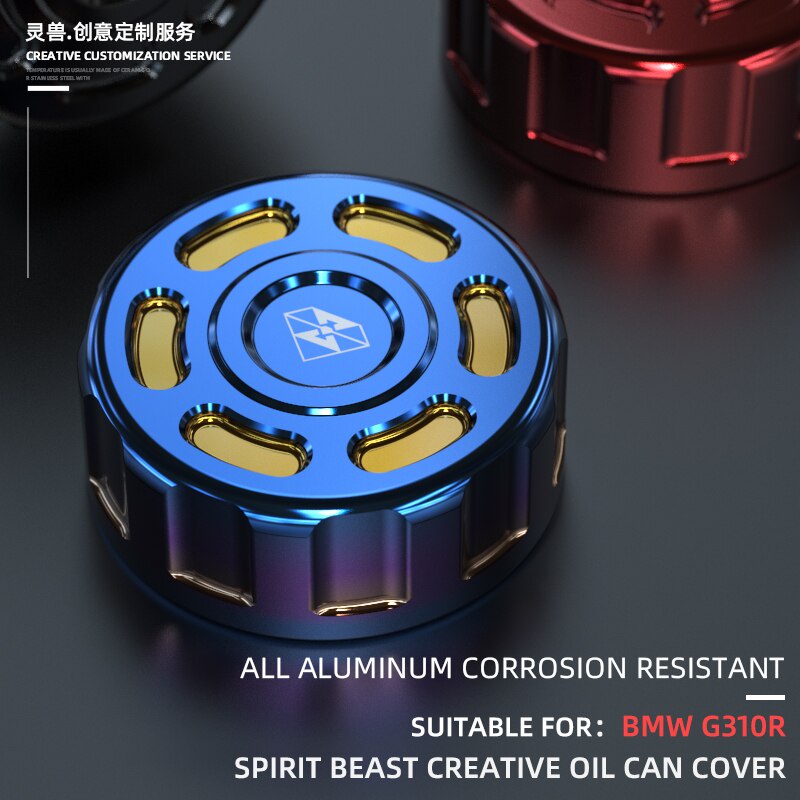 Nắp Bình Dầu Sau Cho BMW G310R Spirit Beast L11 Chính Hãng