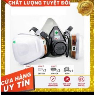 Mặt nạ phòng độc 3M 6200
