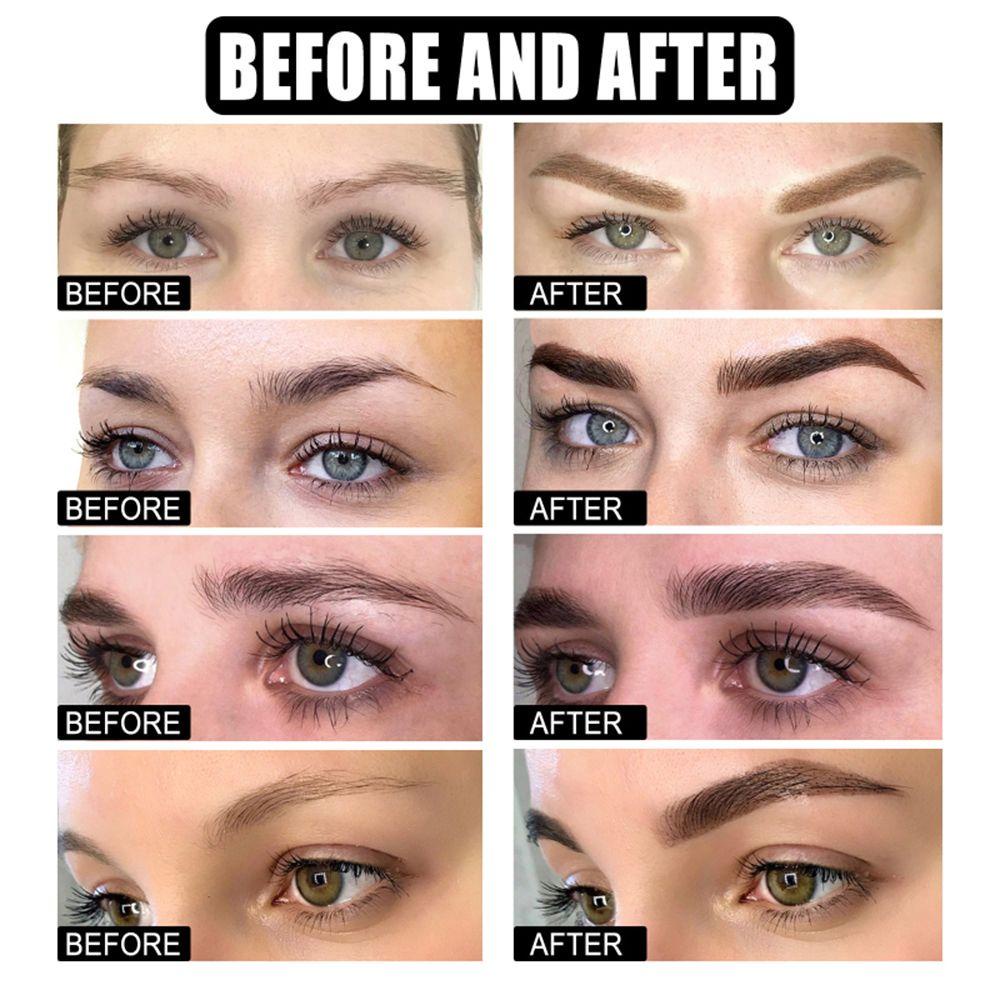 OCEANMAP Xà Phòng Định Hình Lông Mày 3D Tự Nhiên Dày Dặn