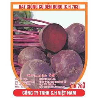 Hạt giống củ dền boro