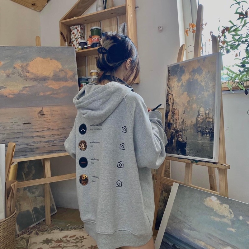 Áo Hoodie Sadboizaintcry Sadstagram ( Siêu Phẩm Mới Ra Mắt)