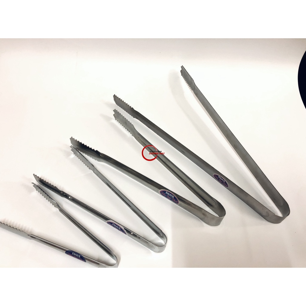Gắp Đá Inox Đủ Kích Thước, Thức Ăn Inox Lớn Nhỏ - GĐ