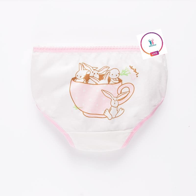 Set 4 Quần Chíp Tam Giác Beautiful Fun cho bé gái từ 9kg-38kg