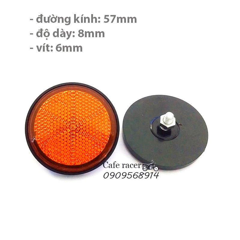 Mắt mèo phản quang lắp mô tô xe máy mô tô xe đạp