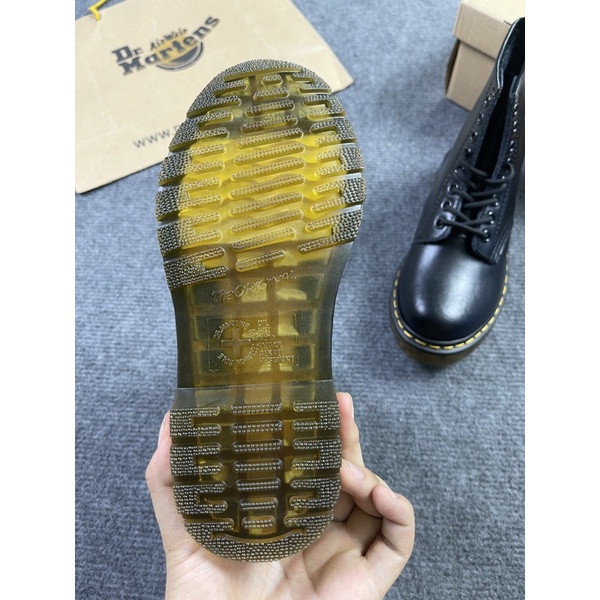 Giày DR đen cổ cao hàng 1:1 chất lượng ( full pk + freeship )