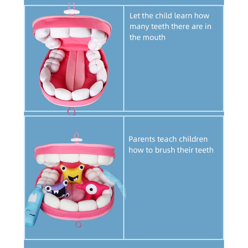 Đồ Chơi Nhồi Bông Hình Bàn Chải Đánh Răng Dễ Thương Cho Bé