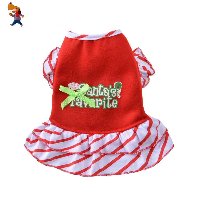 BST NOEL VÁY XOÈ NOEL CHO THÚ CƯNG  HOẠ TIẾT SANTA’s FAVORITE