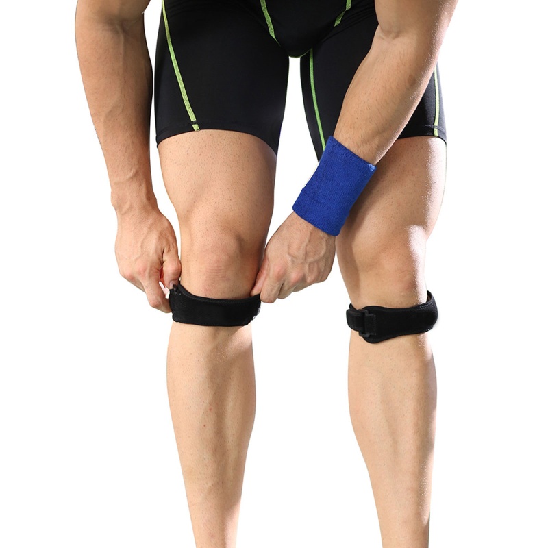 Qq * Đai Quấn Bảo Vệ Đầu Gối Có Thể Điều Chỉnh Hỗ Trợ Giảm Đau Dùng Khi Chạy Bộ / Cầu Thang / Thể Hình