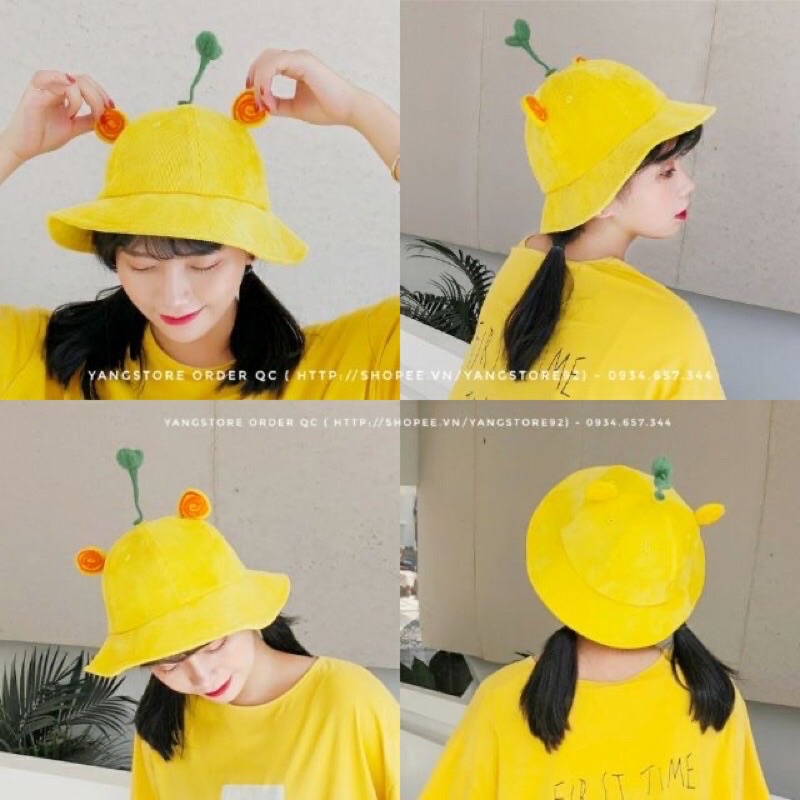 NÓN BUCKET MẦM CÂY HOT TREND THỜI TRANG DÀNH CHO NGƯỜI LỚN VÀ EM BÉ