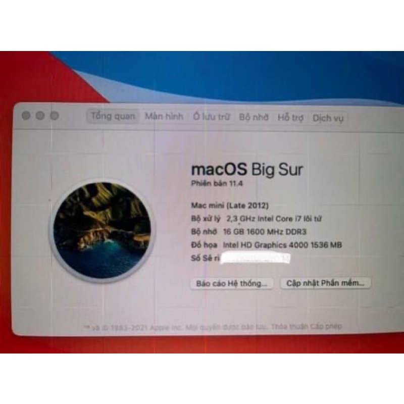 Máy Tính Bàn Mac Mini 2012 (i7, Ram 16G SSD 500G) | BigBuy360 - bigbuy360.vn