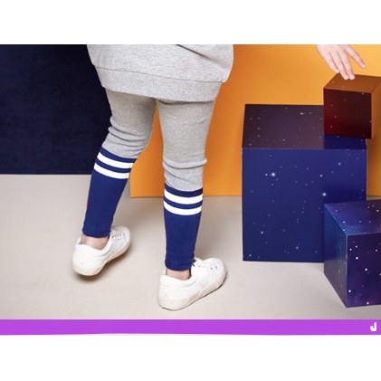 Legging cotton đáp gấu JL2 AD2 bé trai bé gái