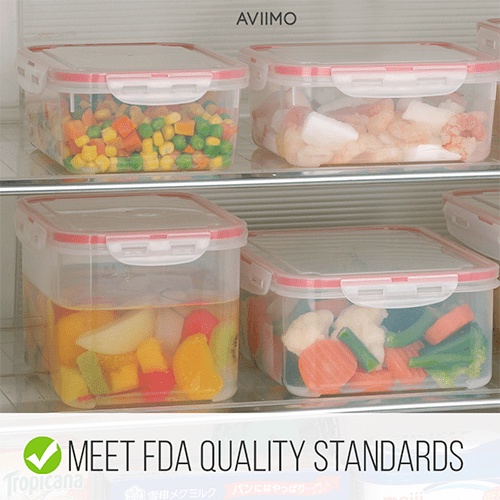 HỘP NHỰA ĐỰNG THỰC PHẨM CỦA NHẬT INOMATA (NHIỀU KÍCH CỠ) không chứa BPA, dùng được lò vi sóng - HÀNG NỘI ĐỊA NHẬT