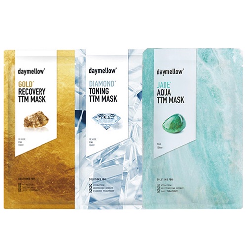 Gold Recovery/Diamond Toning/Jade Aqua TTM Mask 1pc