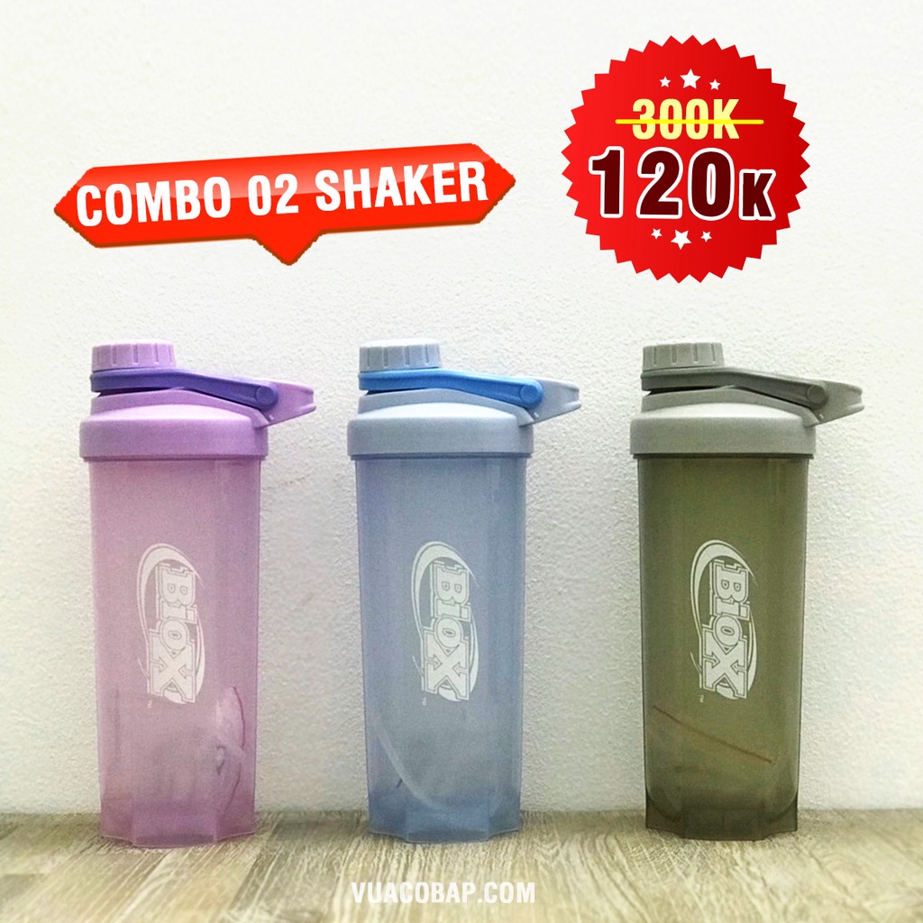 Bình Nước Tập Gym Shaker BioX 700ml – Chính Hãng