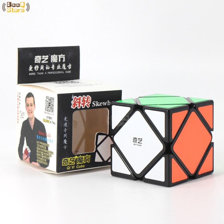 Rubik Skewb Qiyi Sticker - Rubk Biến Thể Giúp Phát Triển IQ