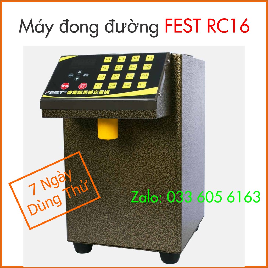 Máy Định Lượng Đường chuẩn hãng FEST - Bảo hành 24 tháng - Được mượn máy trong thời gian bảo hành