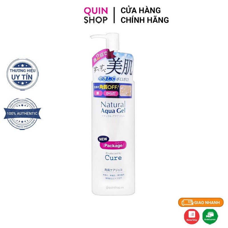 Tẩy da chết Cure Natural Aqua gel 250ml