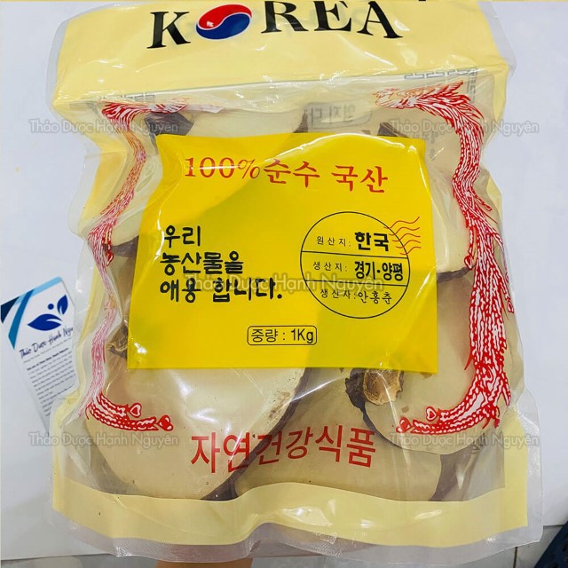 1Kg Nấm Linh Chi Hàn Quốc (Loại Đóng Túi)