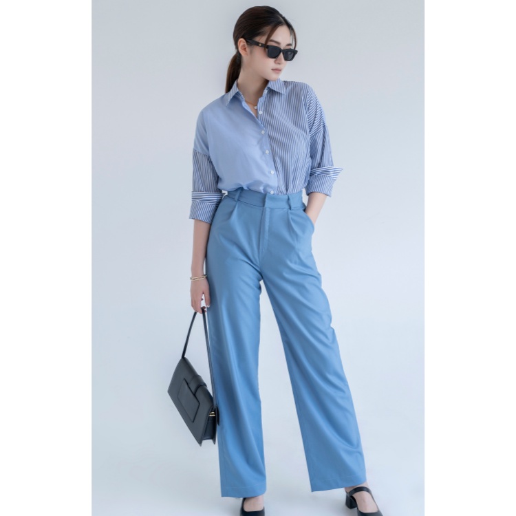 Quần ống suông nữ màu sắc thanh lịch KAYLIN TROUSER