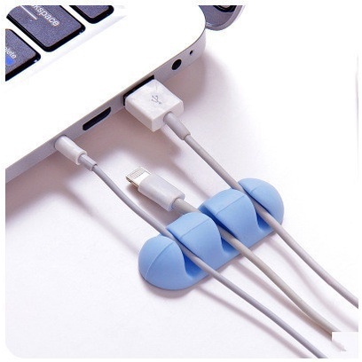 Set 2 Dụng Cụ Cố Định Dây Cáp Gọn Gàng Tiện Lợi