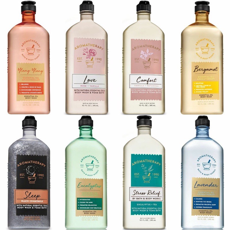 Sữa tắm BATH & BODY WORKS dòng Aromatherapy 295ml
