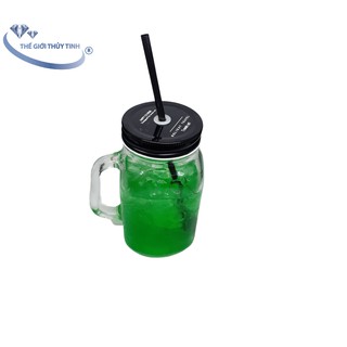 LY THỦY TINH UỐNG TRÀ SỮA CẨM ĐẠT 630ML