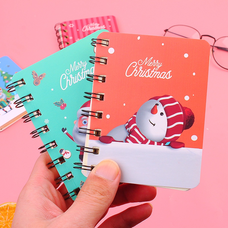 Sổ gáy xoắn Noel